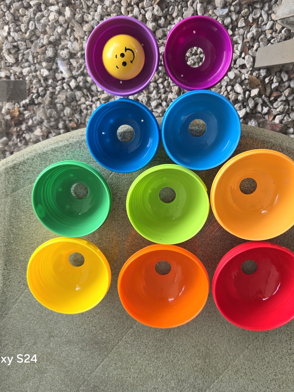 Colorful Stacking Cups Toy - Bright Multi-Color Set for Kids
